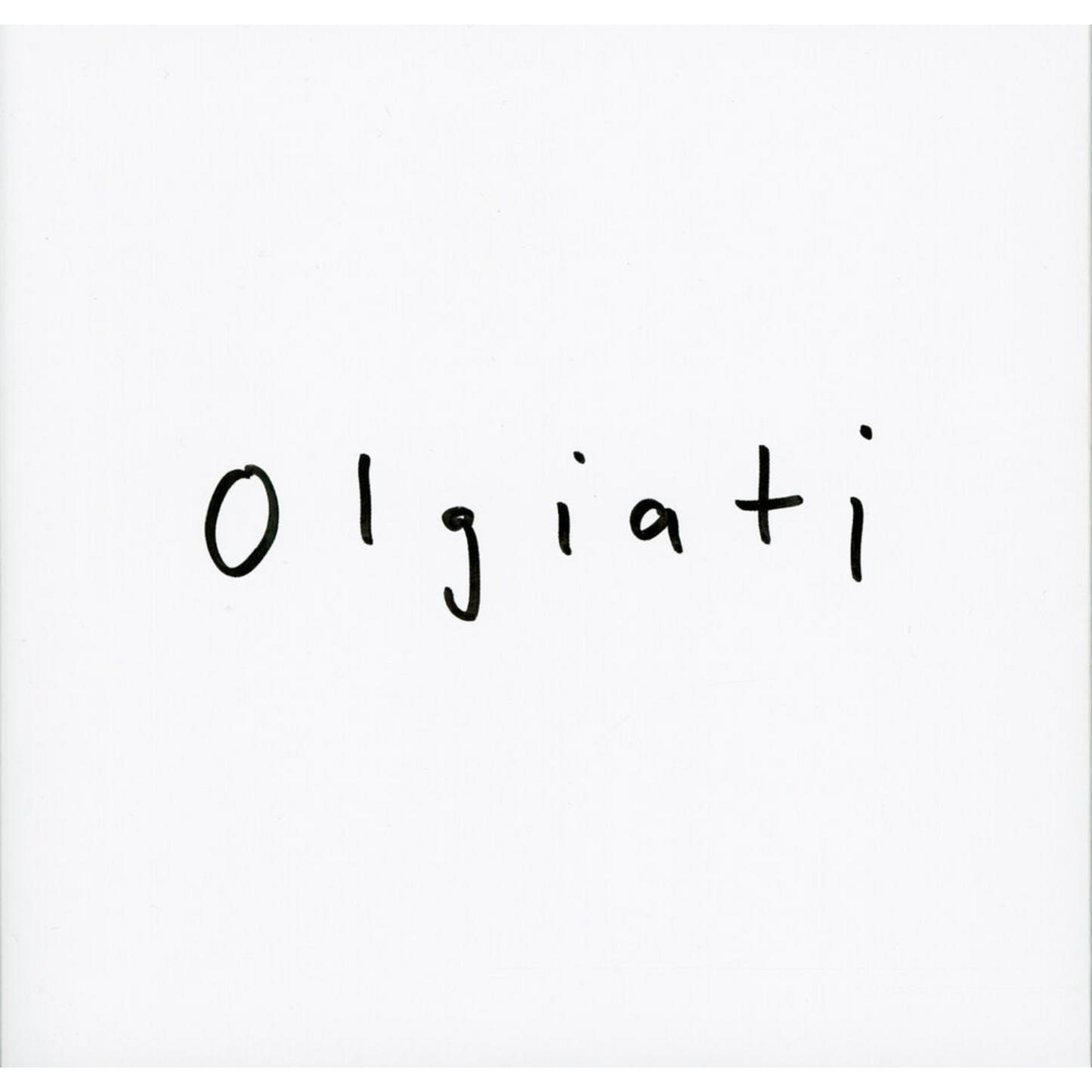 Olgiati | Lecture