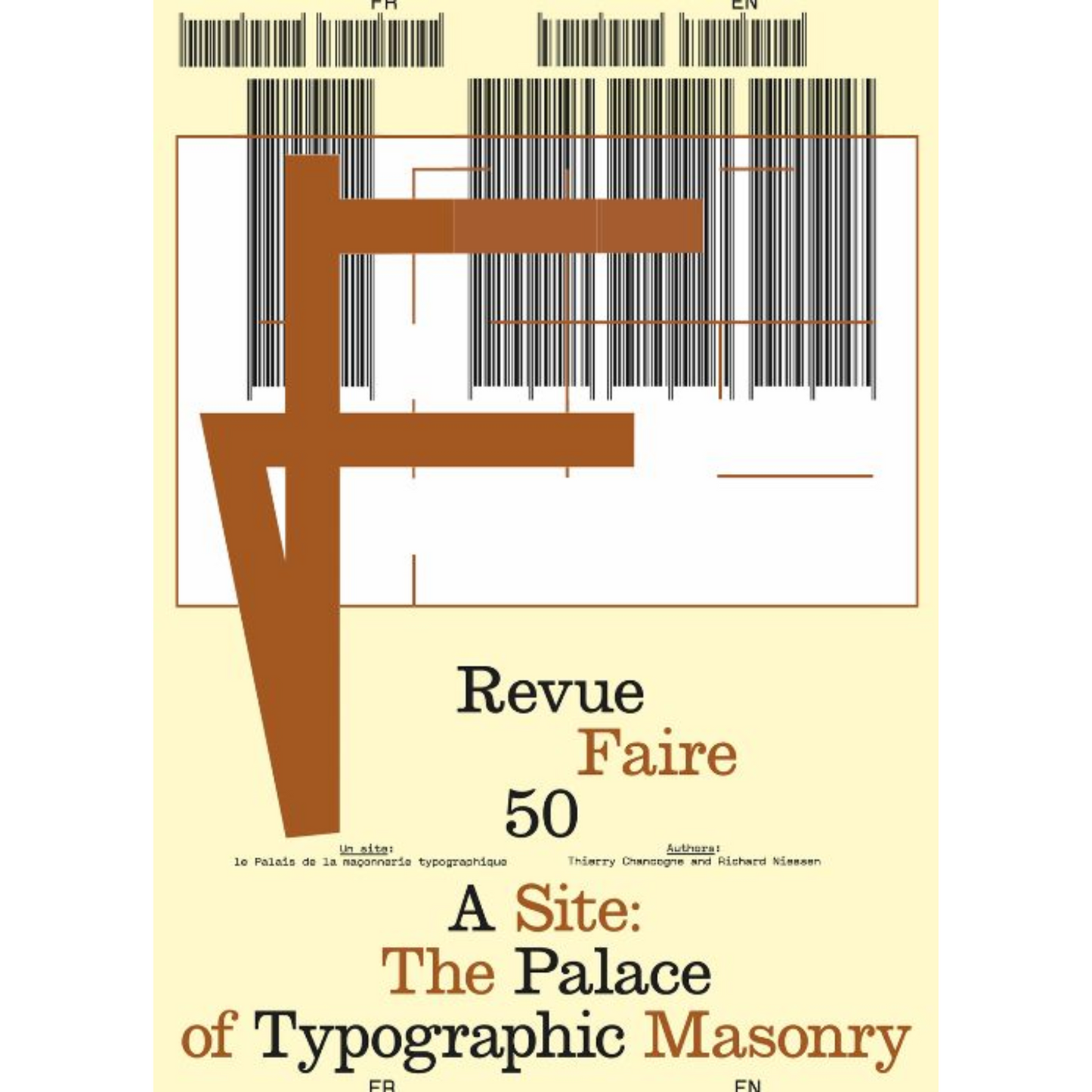 Revue Faire 50: A Site: The Palace of Typographic Masonry