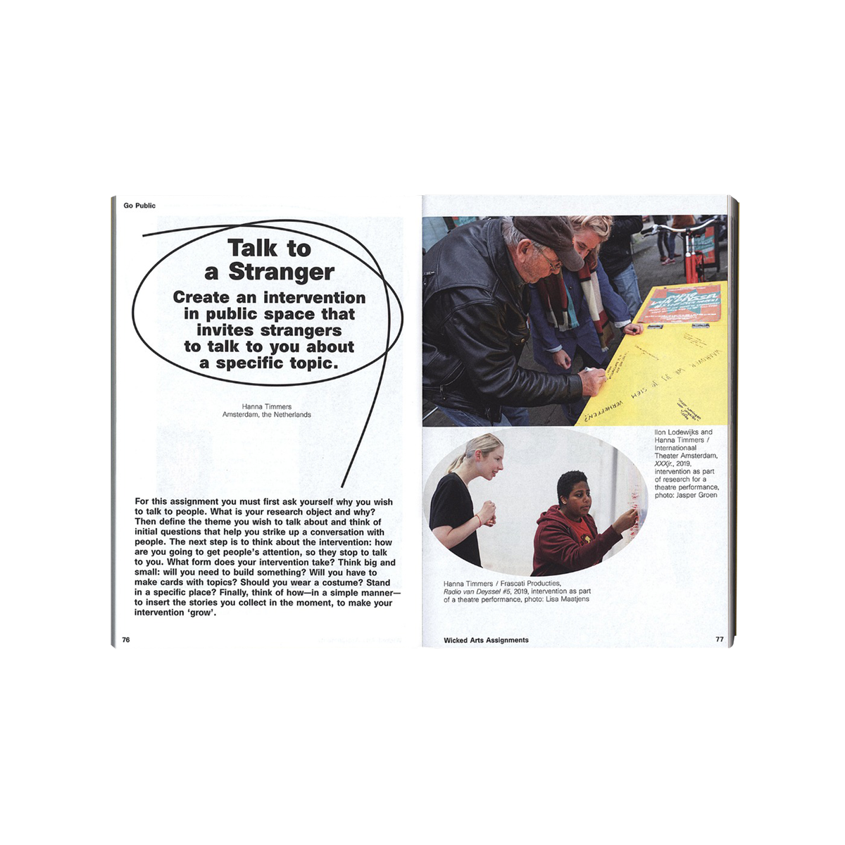Cover of 'Wicked Arts Assignments - Practising Creativity in Contemporary Arts Education,' focusing on innovative approaches to fostering creativity in modern arts education.