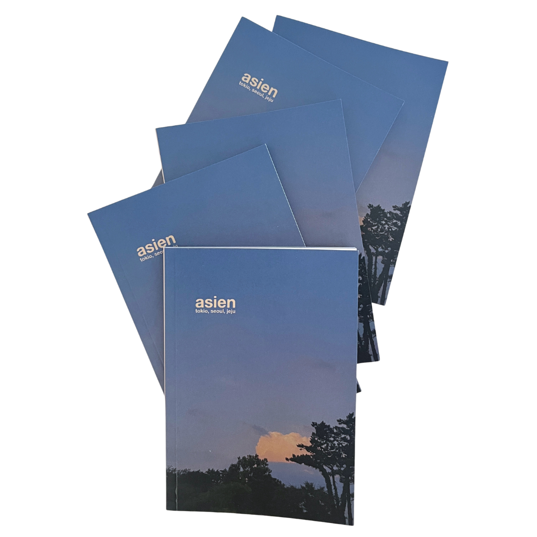 Several copies of asia zine