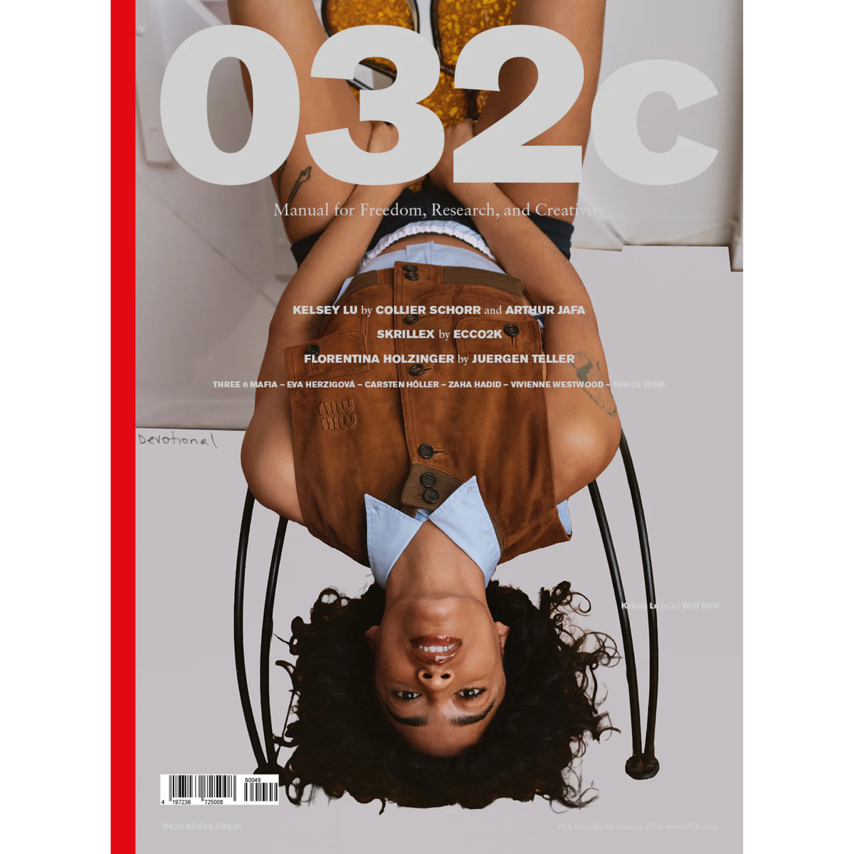 032c Issue #49 cover with Kelsey Lu