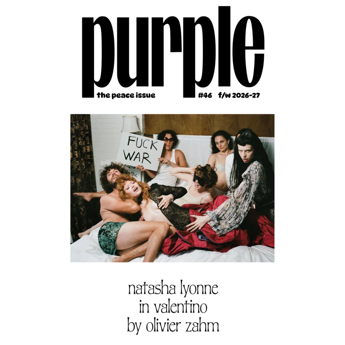 Purple Fashion Magazine Issue #46: The Peace Issue (FW 2026)