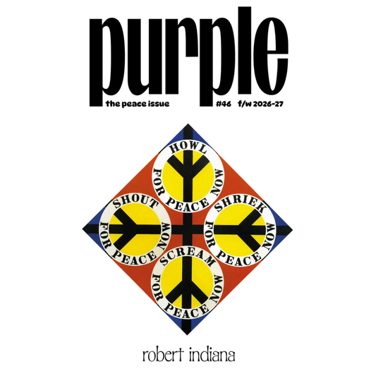 Purple Fashion Magazine Issue #46: The Peace Issue (FW 2026)