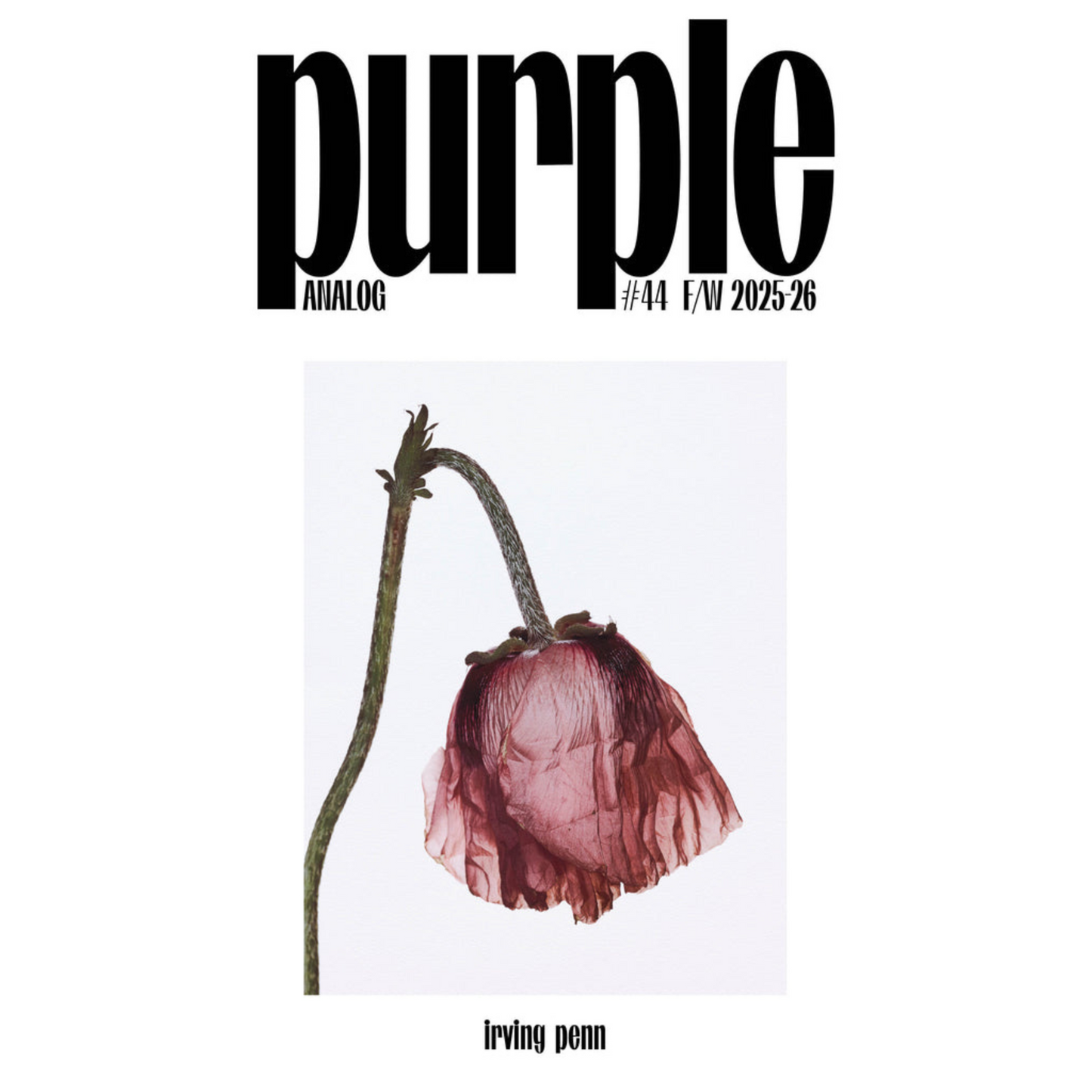 Purple Magazine #44 - The Analog Issue