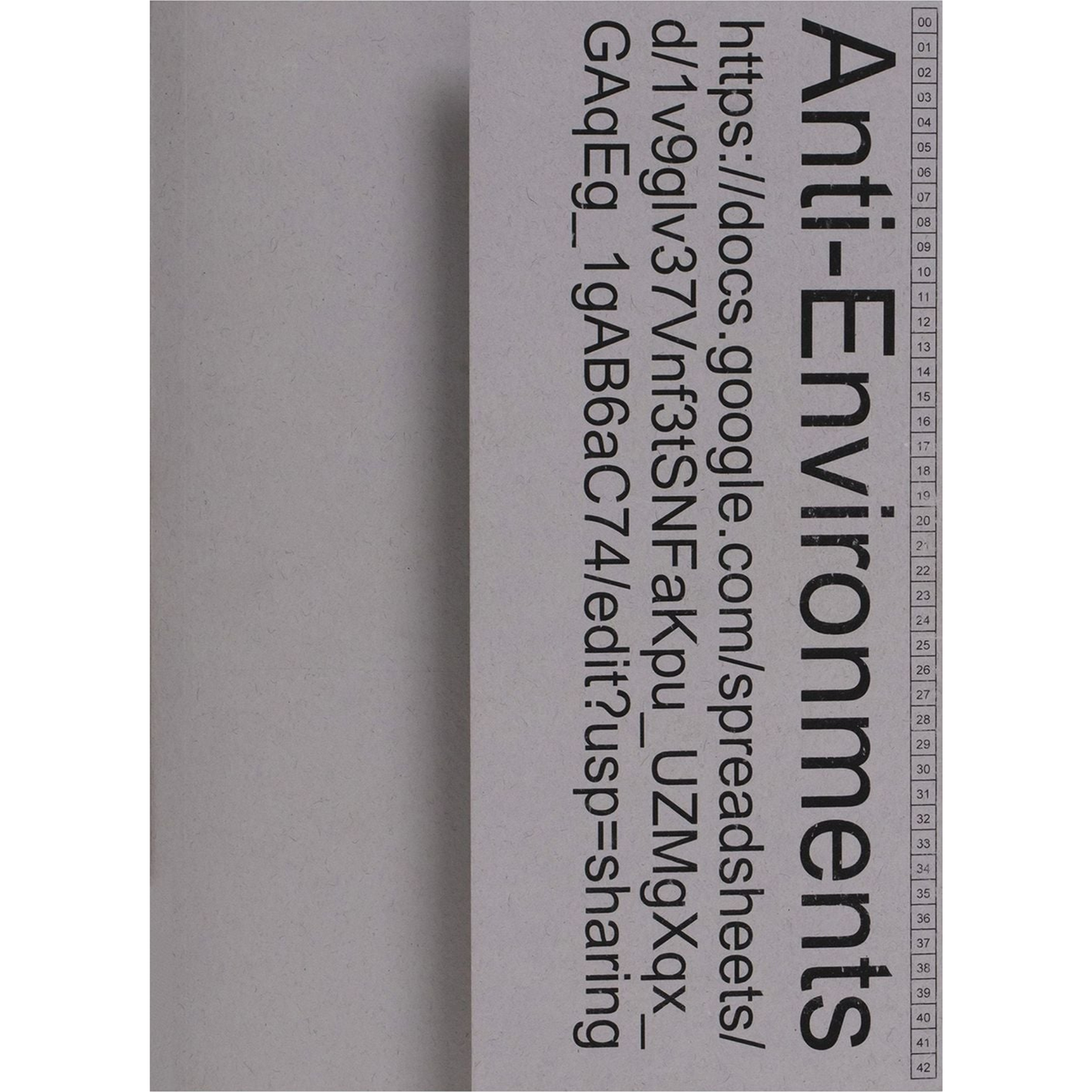 Anti-Environments