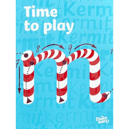 Time To Play - Specimen of the Typeface Kermit