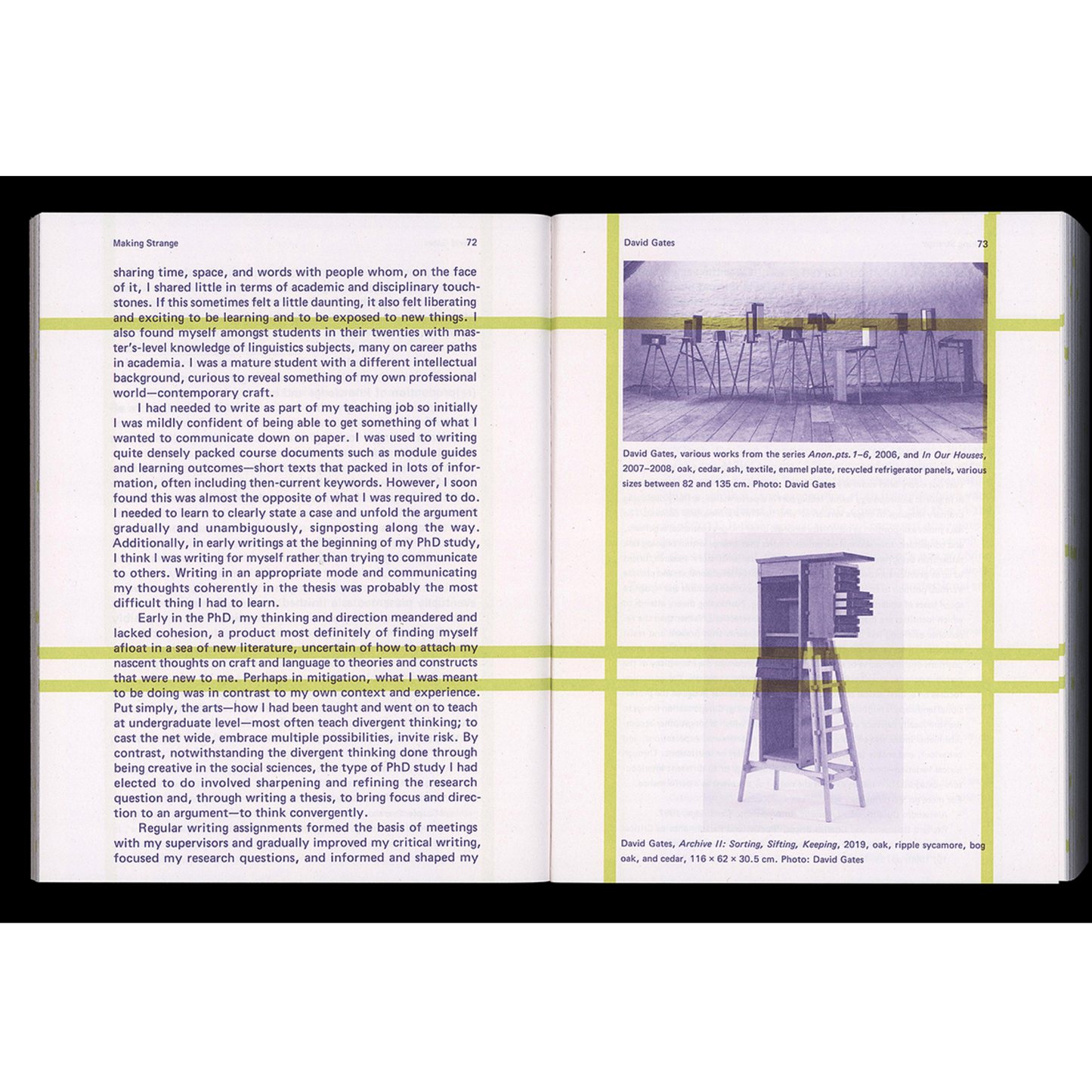 Thinking Back, Making Forward - Artistic Research in Practice