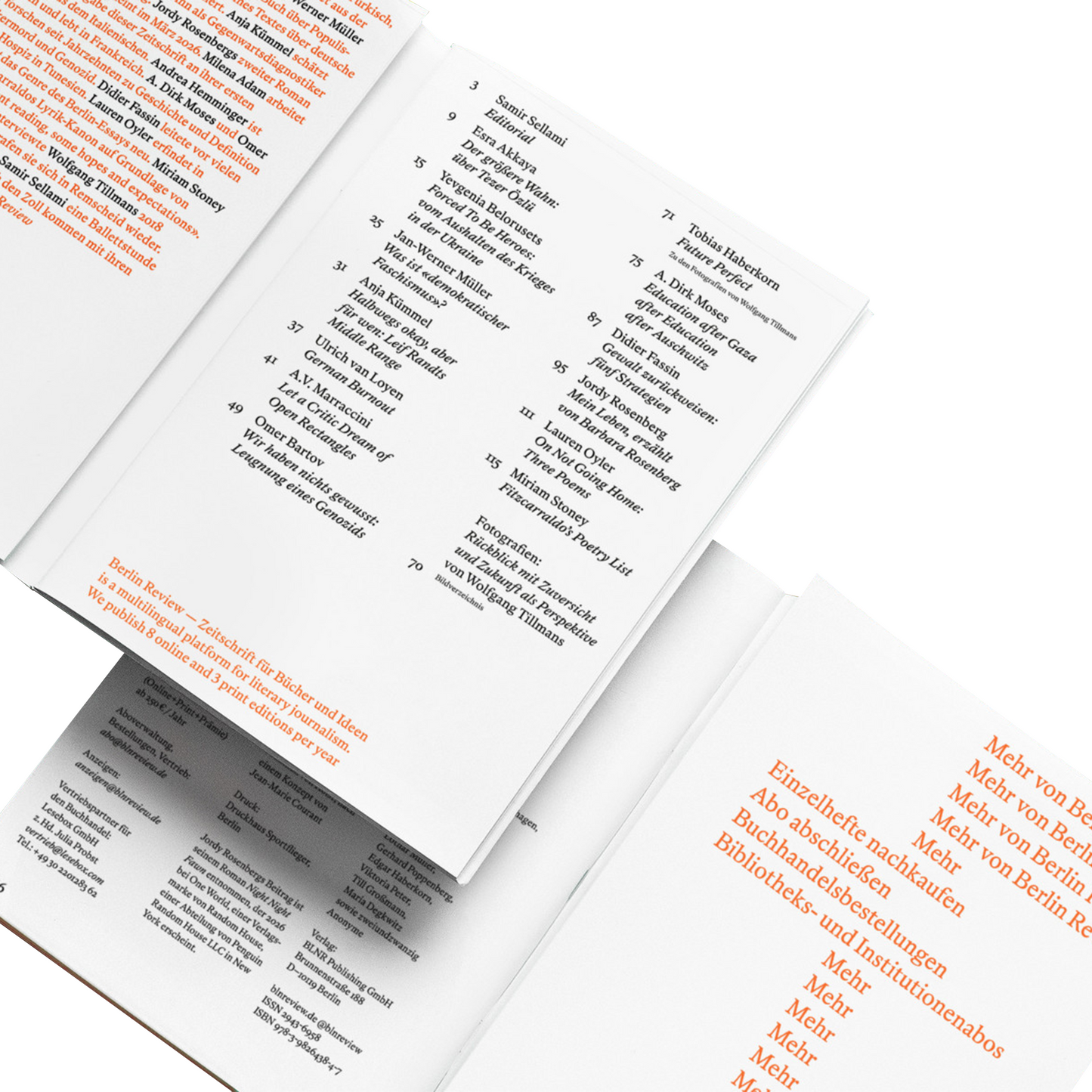 Berlin Review Reader 5