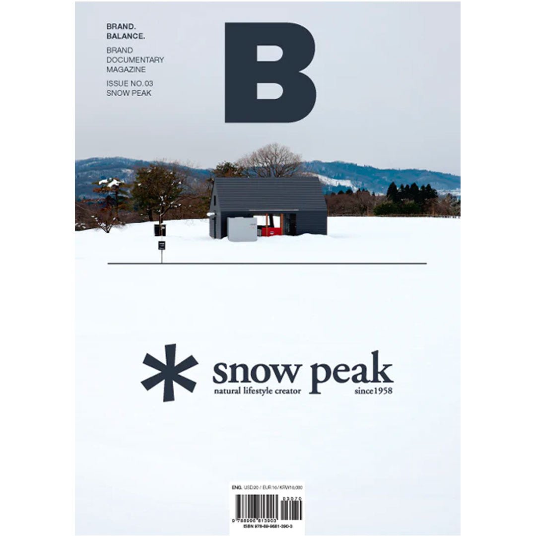 DASH GbR - Magazine B - Issue N°3 SNOW PEAK - B Media