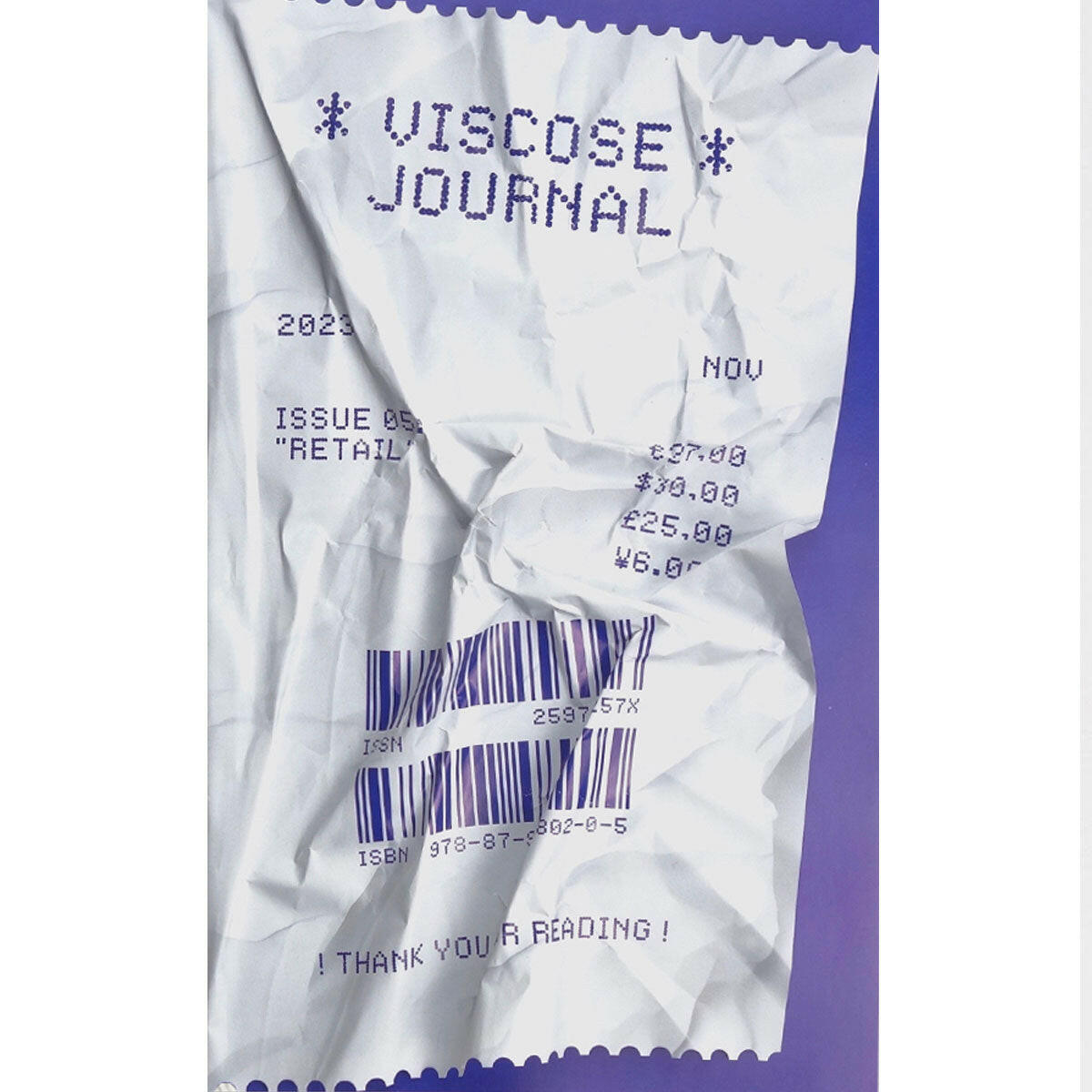 Viscose Journal - Issue #5 "Retail" - DASH PRESS